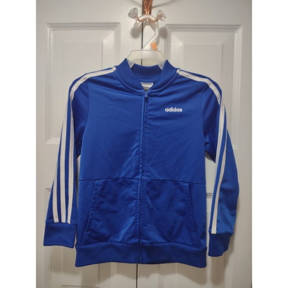 adidas Other - Adidas Jacket Blue Full Zip Boys Size 6